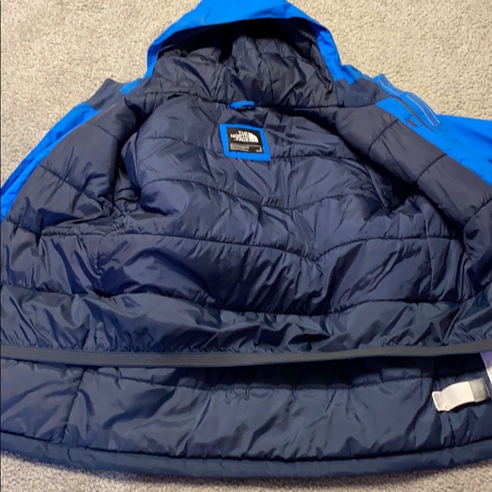 North Face Blue Heavy Jacket